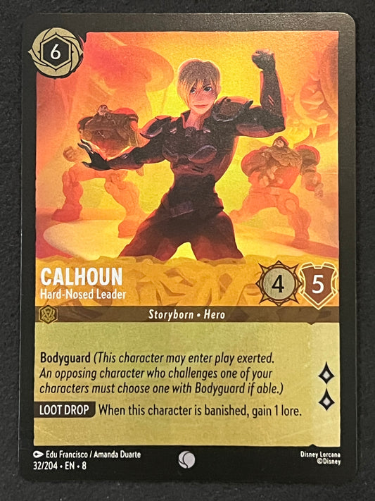 032/204 Calhoun - Disney Lorcana Reign of Jafar Common FOIL