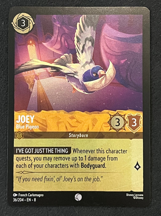 036/204 Joey - Disney Lorcana Reign of Jafar Common FOIL