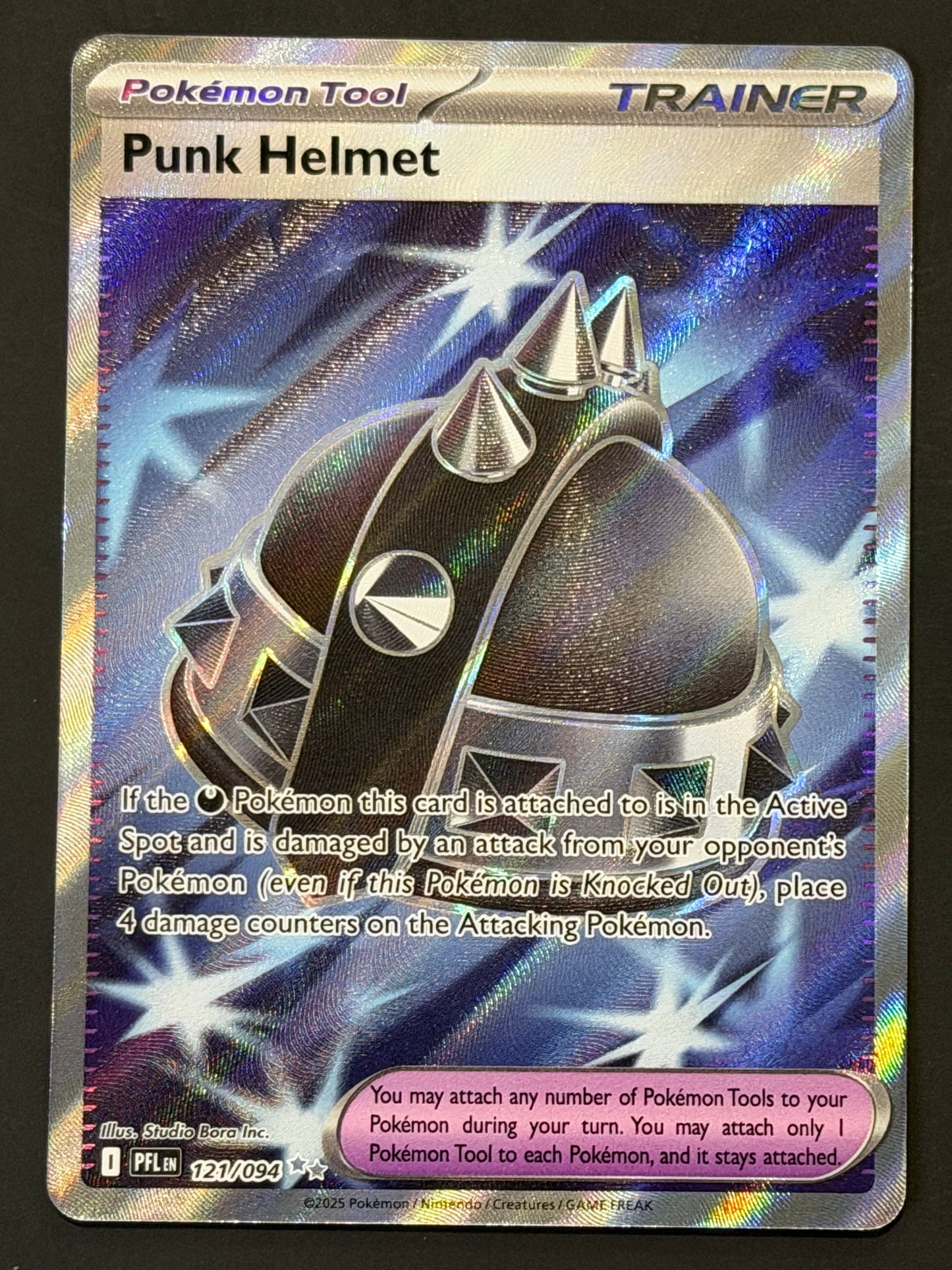 121/094 Punk Helmet - Pokémon Phantasmal Flames Ultra Rare