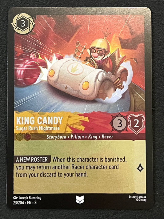 023/204 King Candy - Disney Lorcana Reign of Jafar Uncommon FOIL