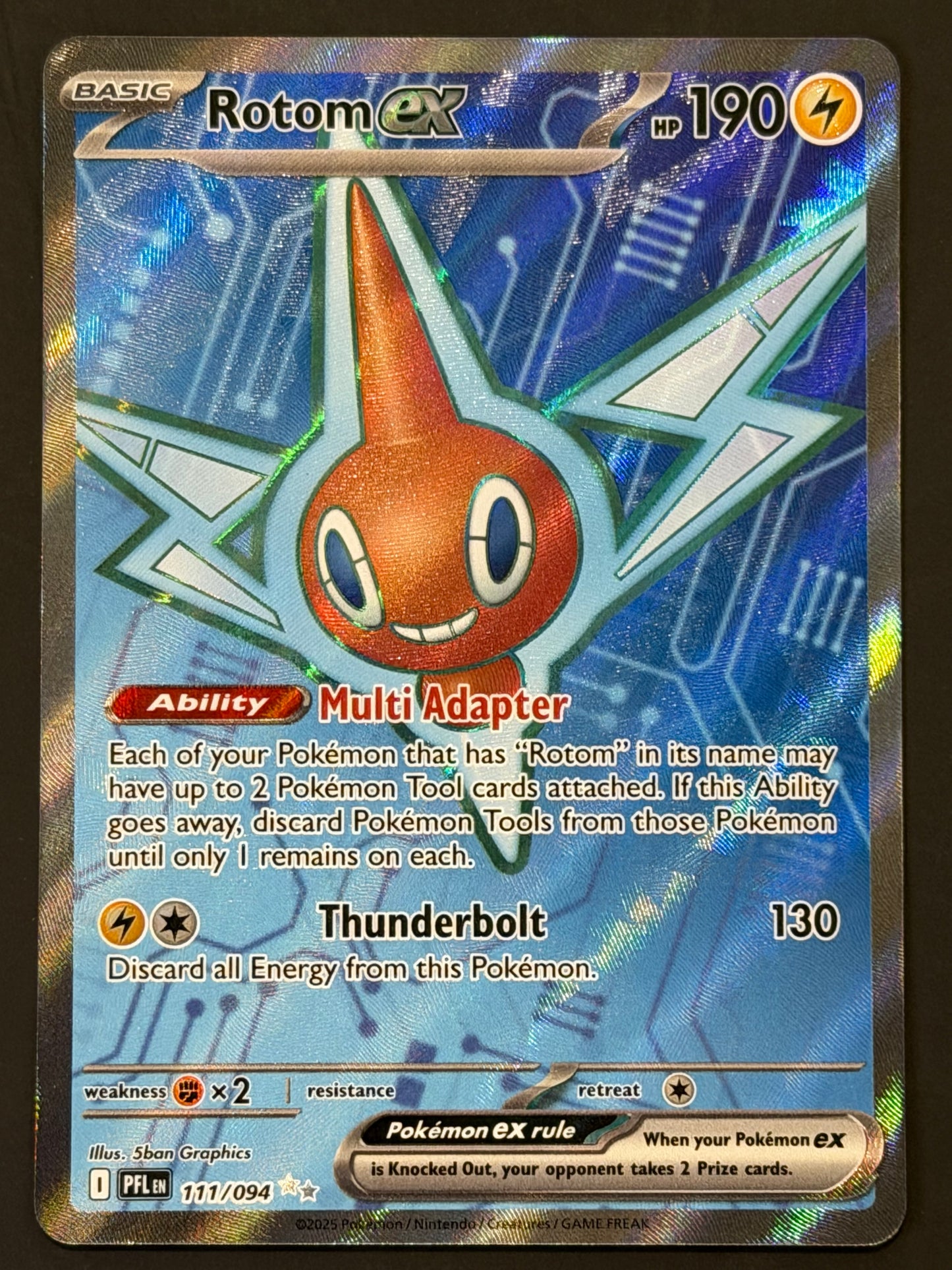 111/094 Rotom Ex - Pokémon Phantasmal Flames Ultra Rare