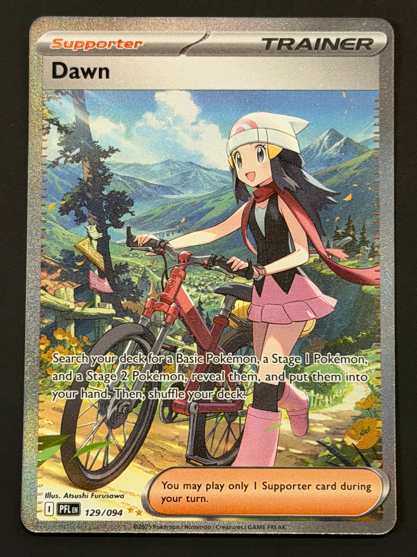 129/094 Dawn - Pokémon Phantasmal Flames Special Illustration Rare