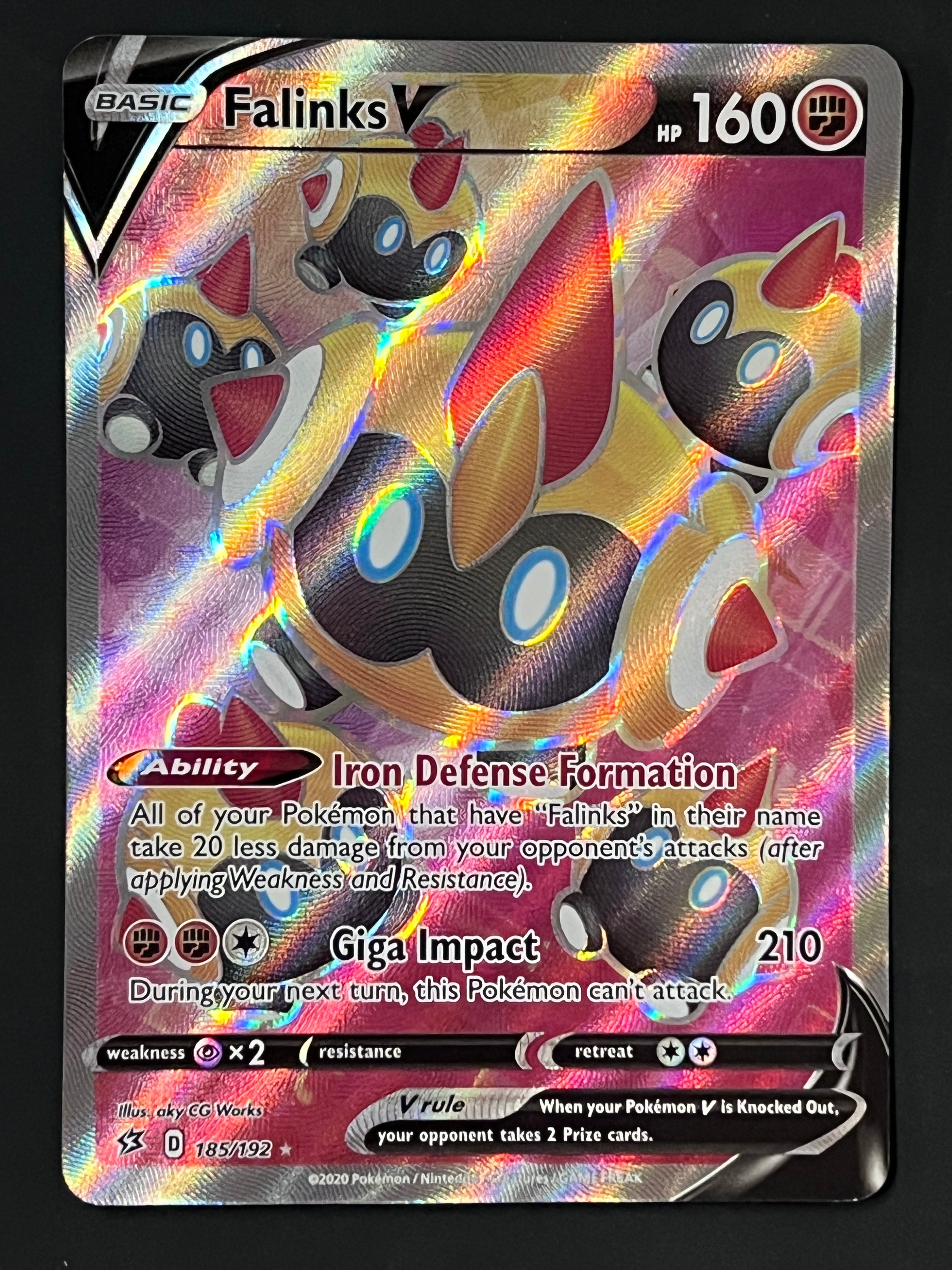 falinks v pokemon card value , #falinks #falinkspokmon #pokemon #shinypokemon #shiny These cards are freshly removed from packs 185/192 Falinks V - Pokmon
