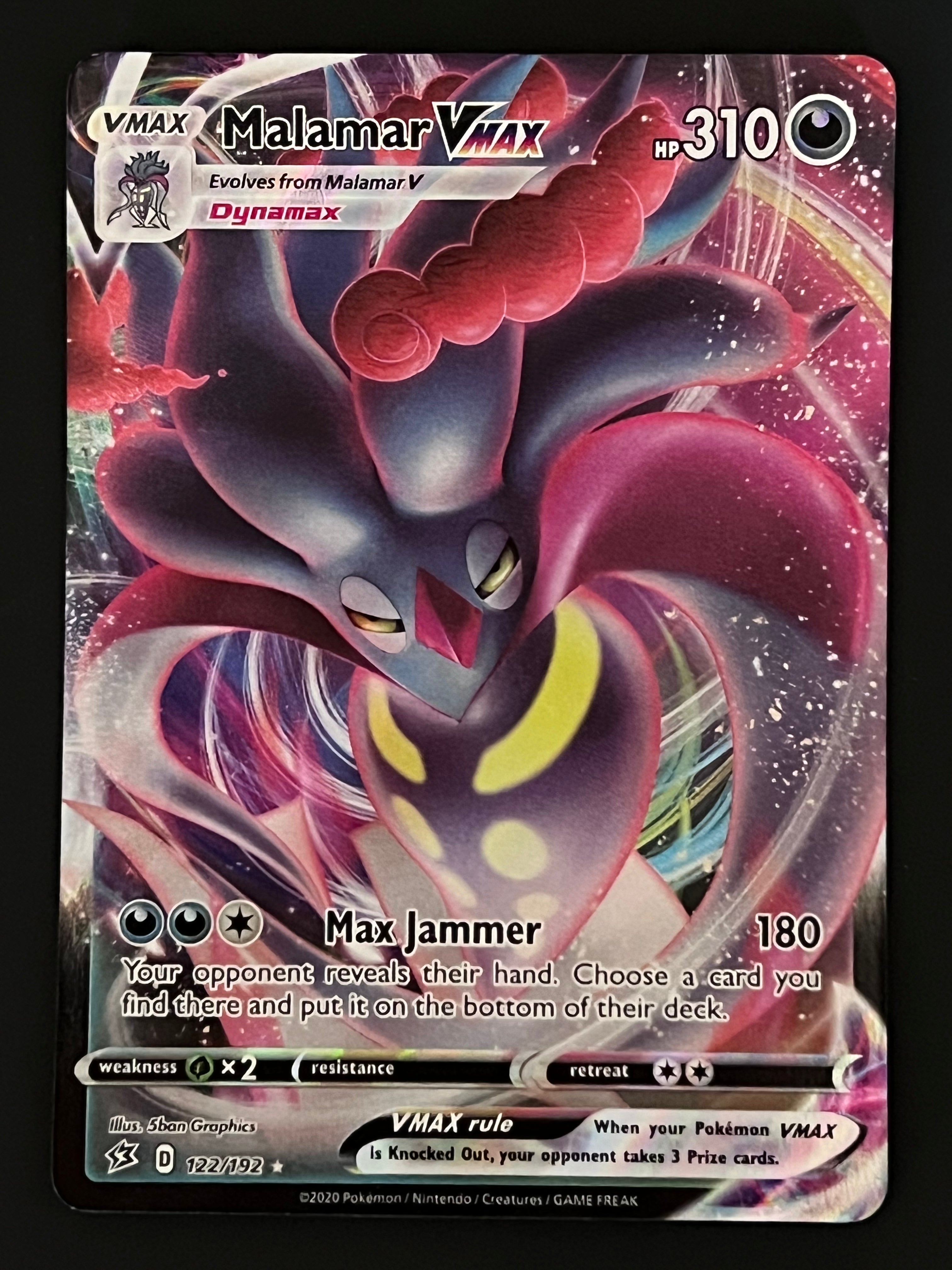 malamar vmax pokemon card value CGC 9.5 CHR Weakness Grass 2 Resistance None None Retreat Cost Malamar VMAX - SWSH02: Rebel