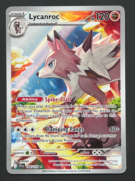 166/159 Lycanroc - Pokémon Journey Together Illustration Rare