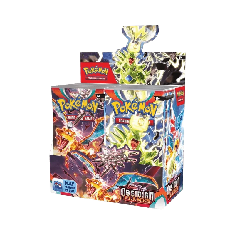 Pokmon TCG: SV03 - Obsidian Flames Booster Box Jarvvos Pokmon TCG: SV03 - Obsidian Flames Booster Box Jarvvos