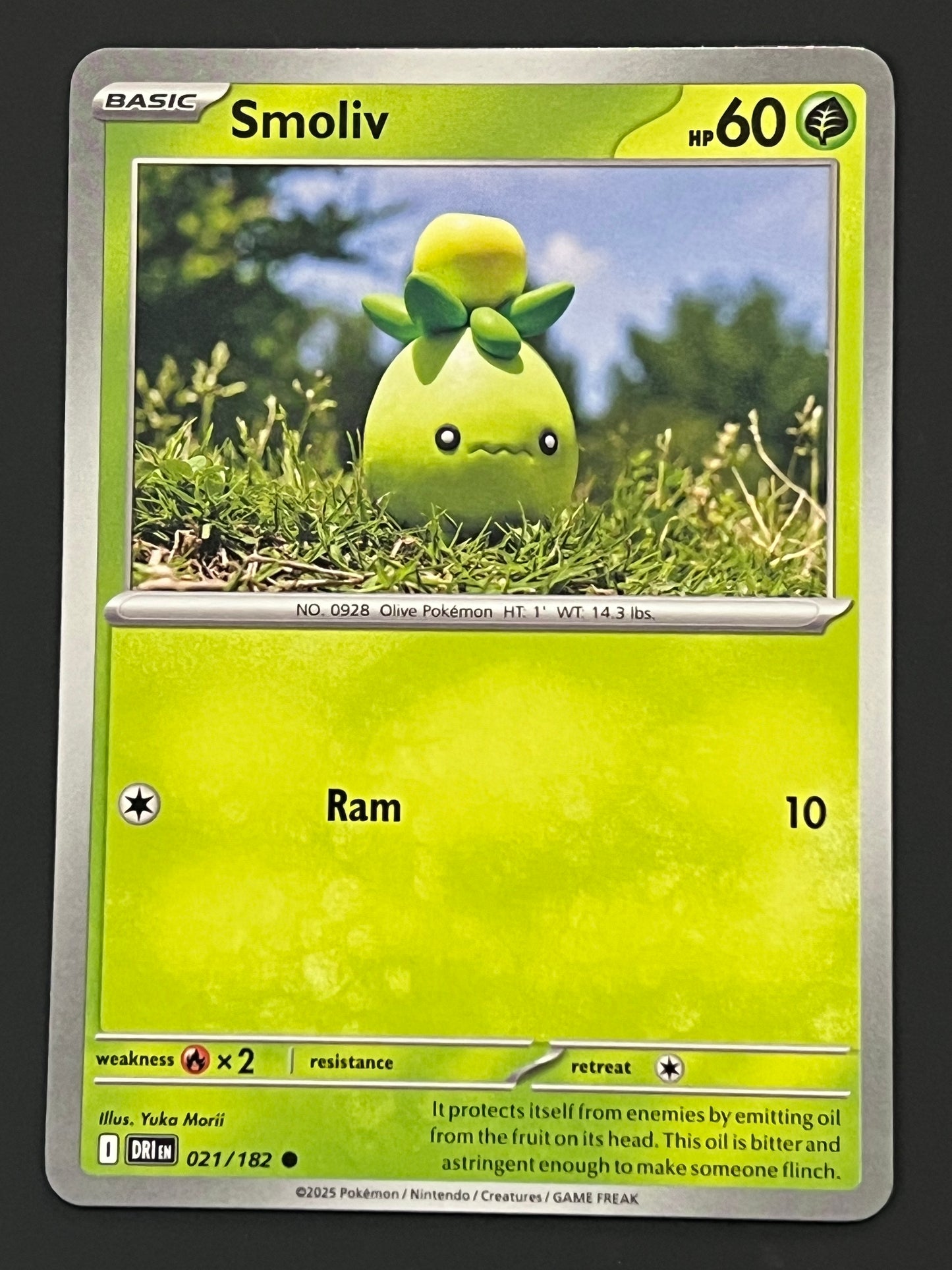 021/182 Smoliv - Pokémon Destined Rivals Common