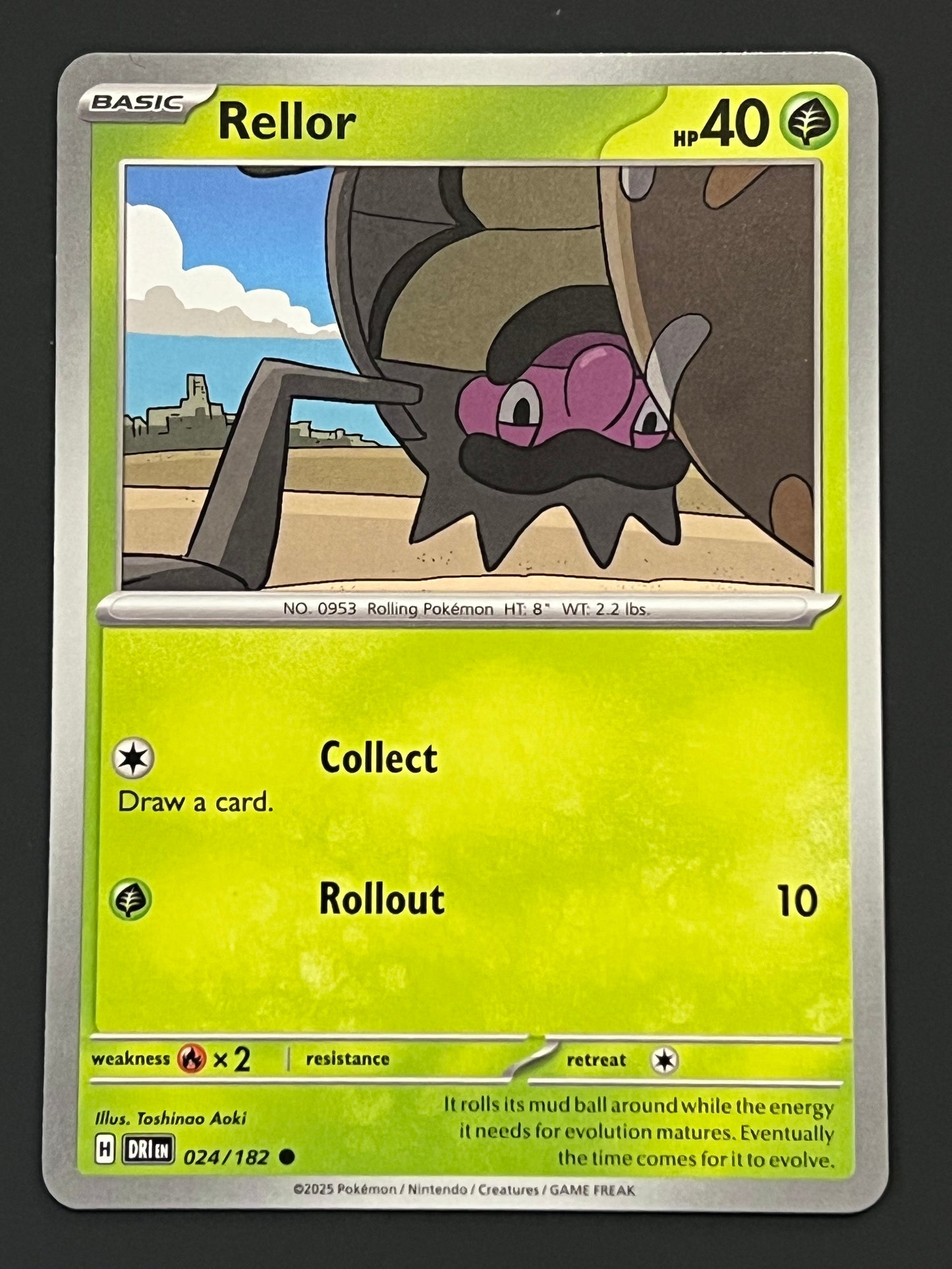 024/182 Rellor - Pokémon Destined Rivals Common