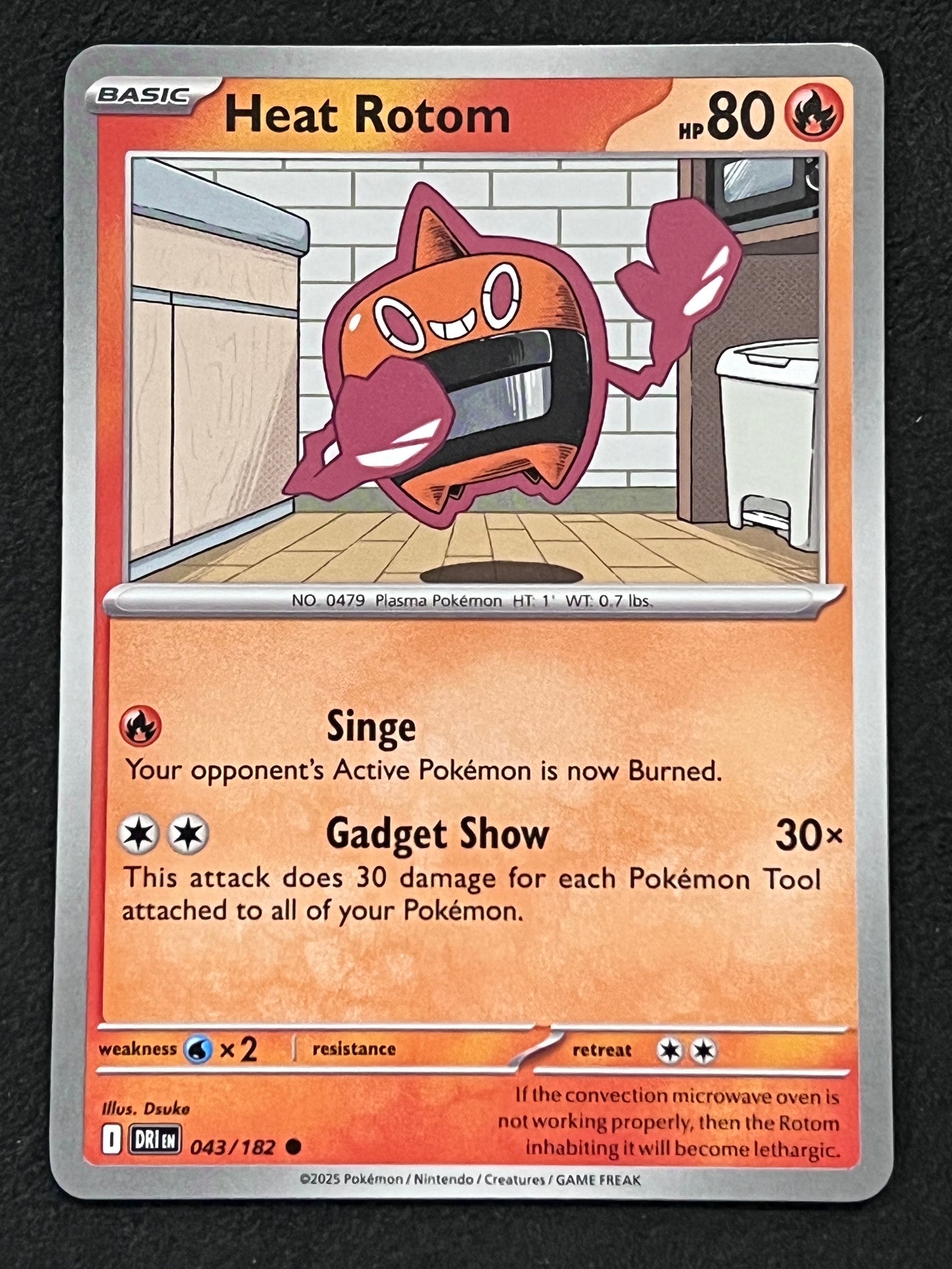 043/182 Heat Rotom - Pokémon Destined Rivals Common