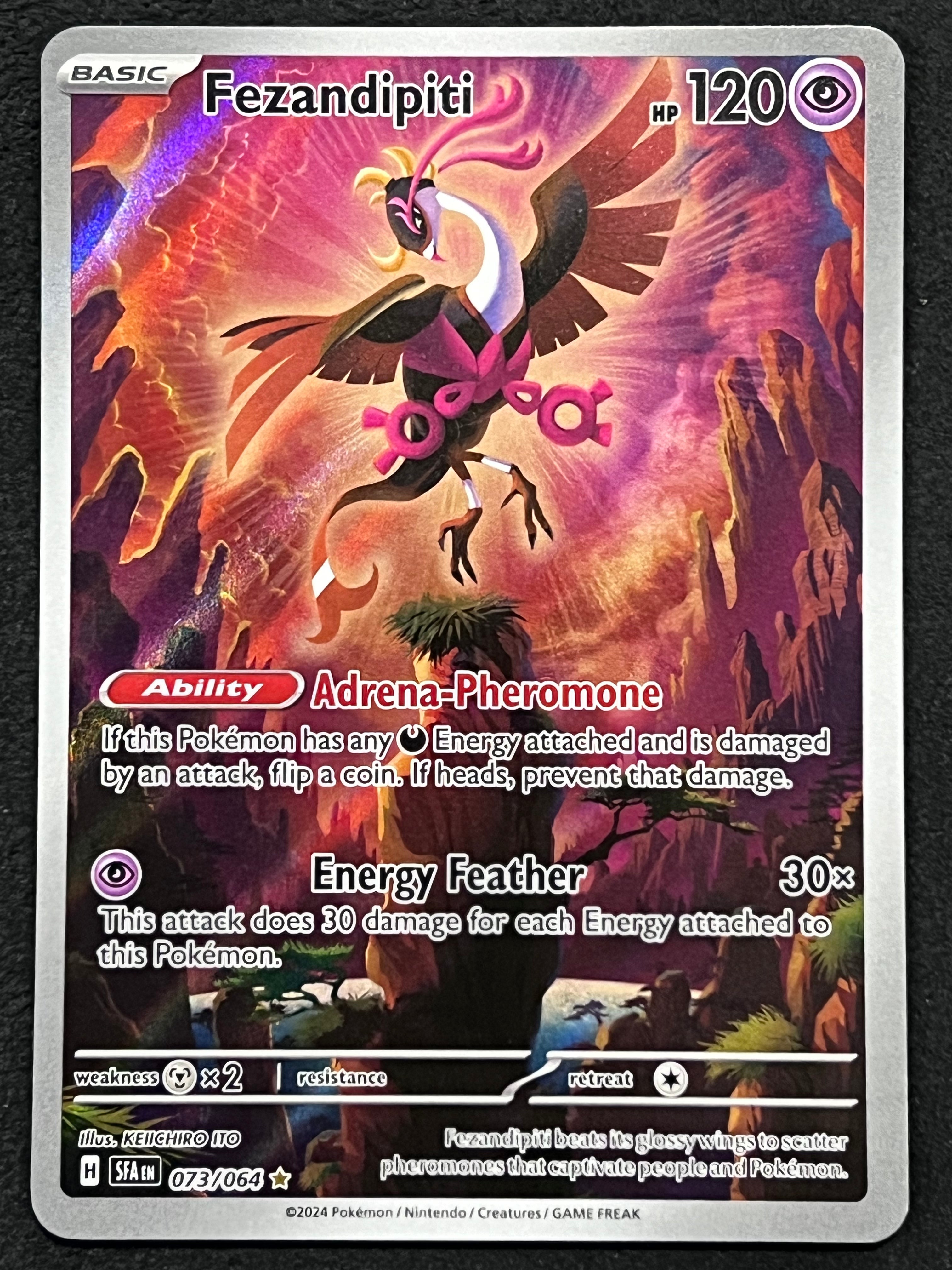 073/064 Fezandipiti - Pokmon Shrouded Fable Illustration Rare Jarvvos 073/064 Fezandipiti - Pokmon Shrouded Fable Illustration Rare Jarvvos