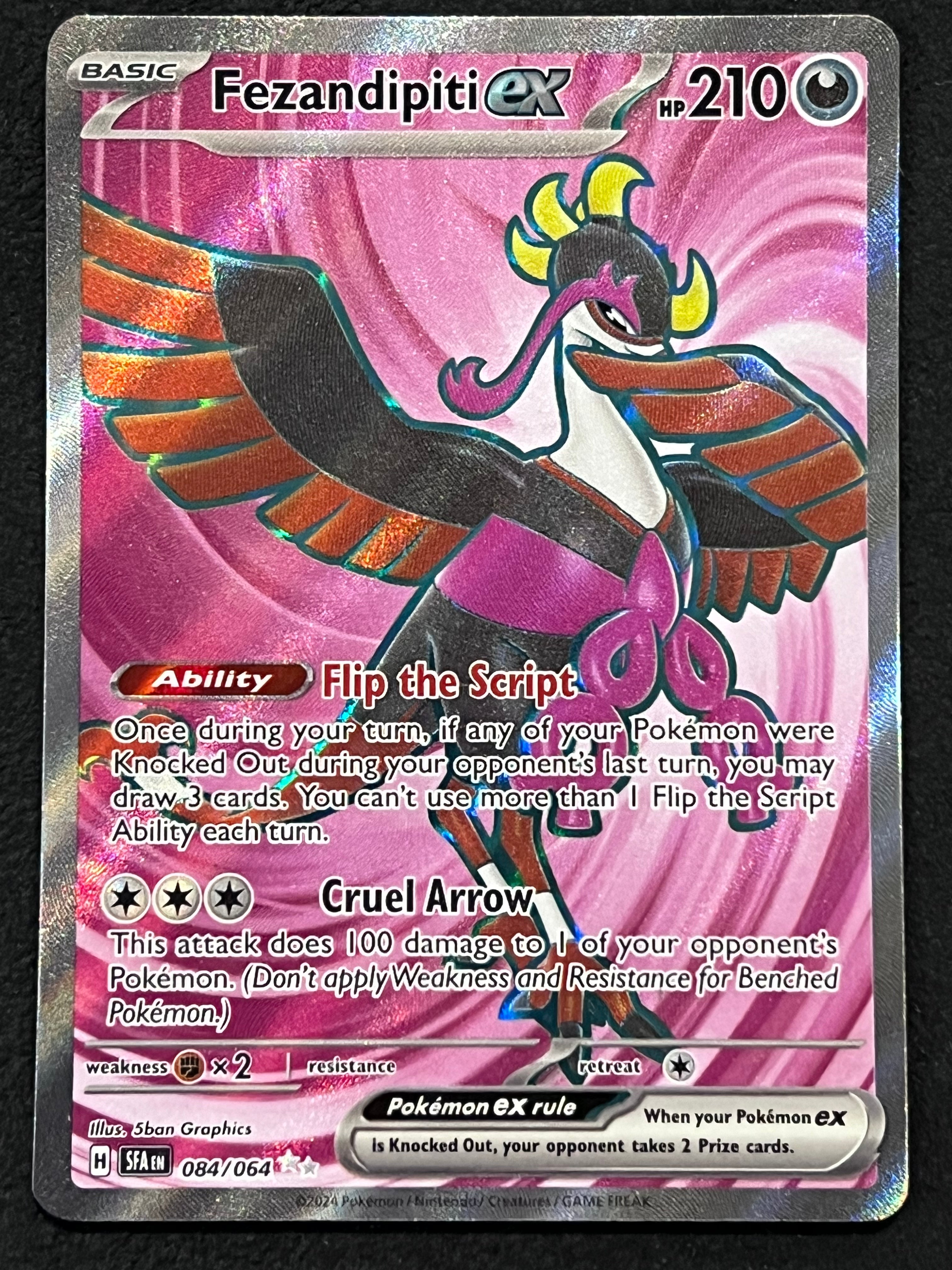 084/064 Fezandipiti Ex - Pokmon Shrouded Fable Ultra Rare Jarvvos 084/064 Fezandipiti Ex - Pokmon Shrouded Fable Ultra Rare Jarvvos