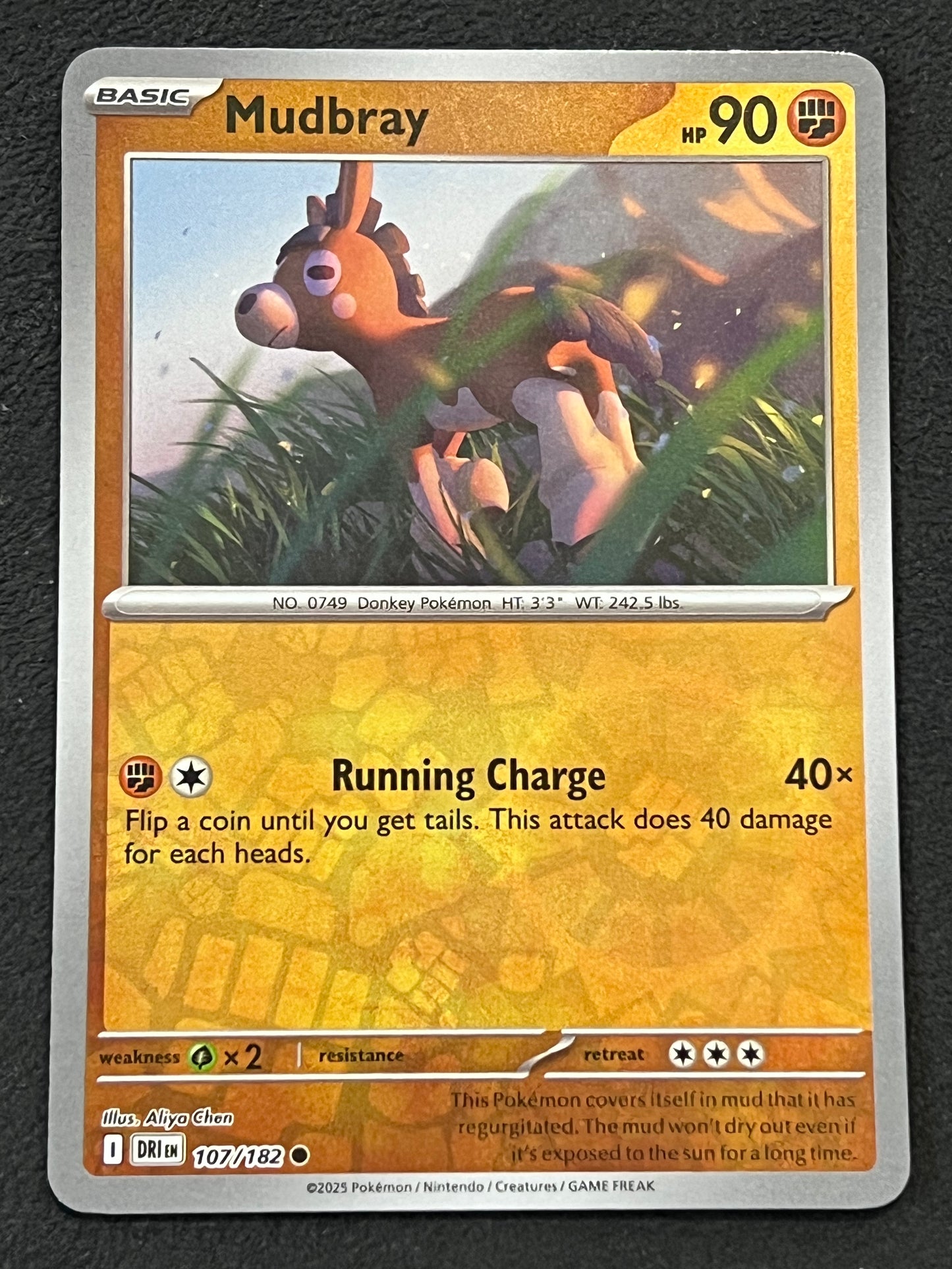 107/182 Mudbray - Pokémon Destined Rivals Common Reverse