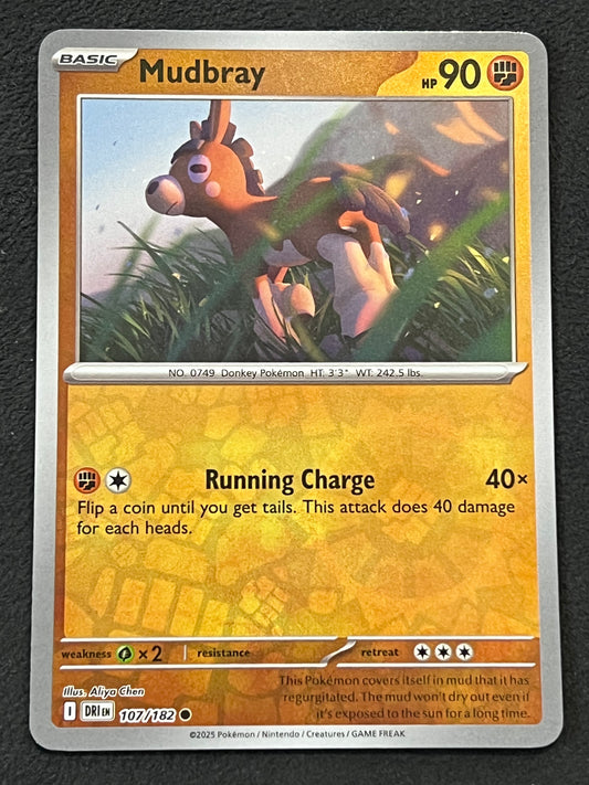 107/182 Mudbray - Pokémon Destined Rivals Common Reverse