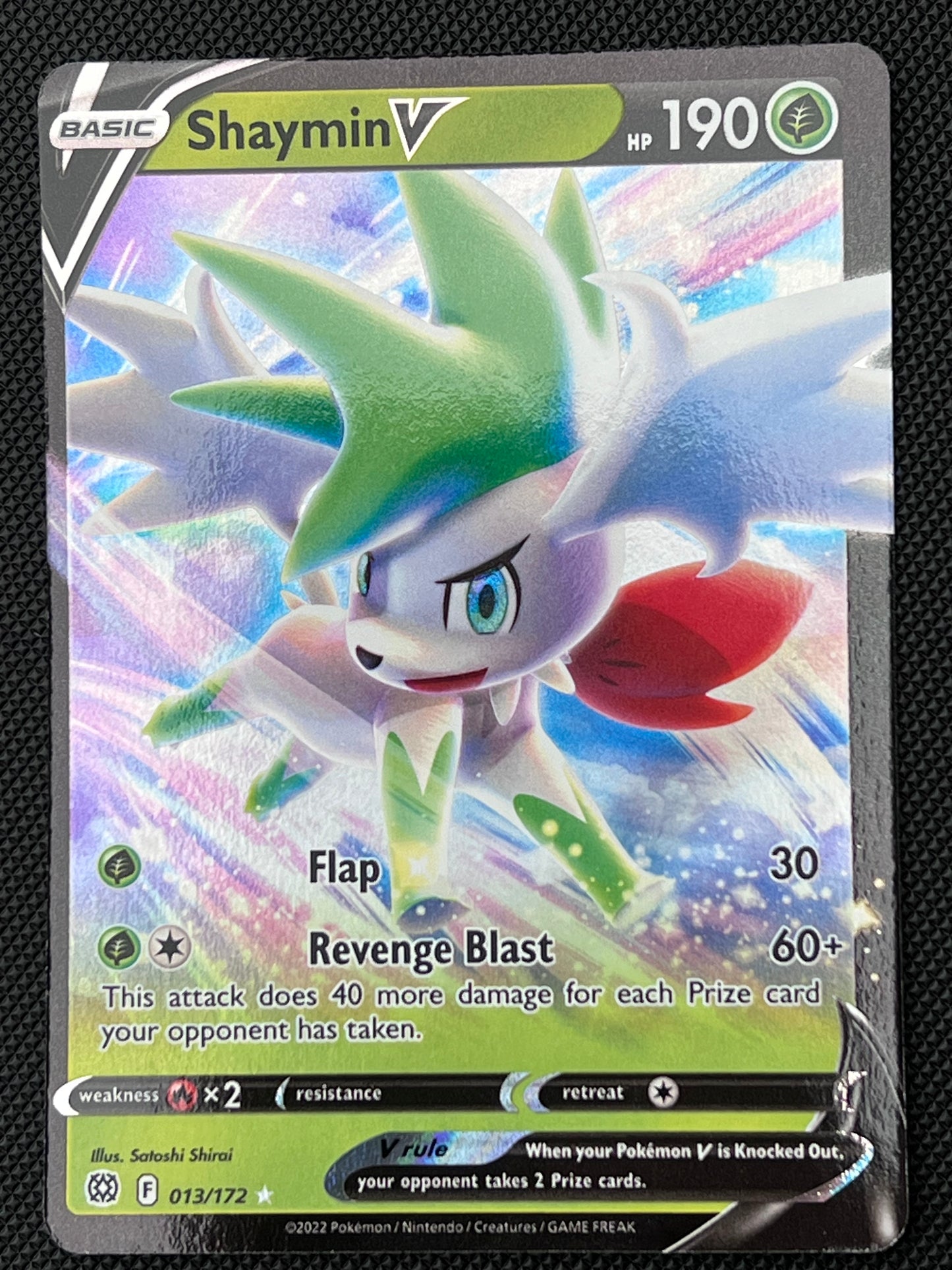 013/172 Shaymin V - Pokémon Brilliant Stars Ultra Rare