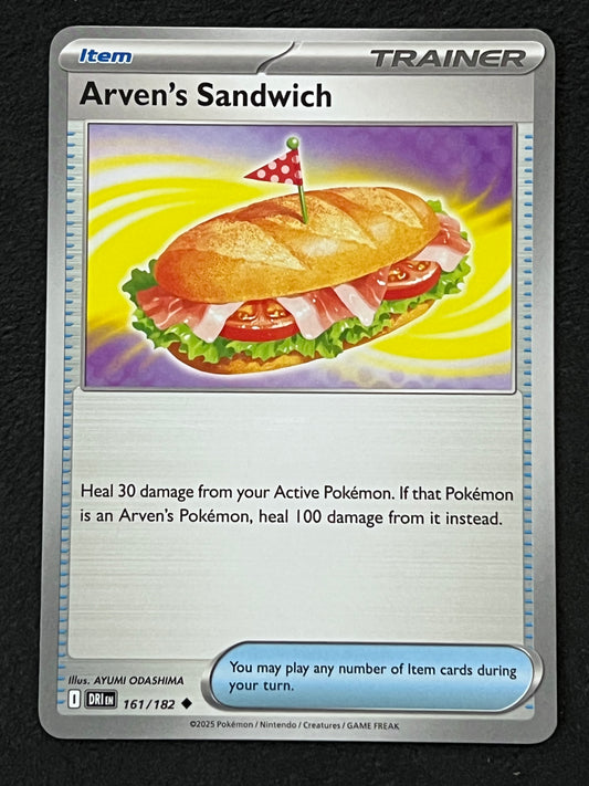 161/182 Arven’s Sandwich - Pokémon Destined Rivals Uncommon