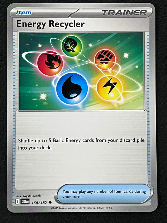 164/182 Energy Recycler - Pokémon Destined Rivals Uncommon