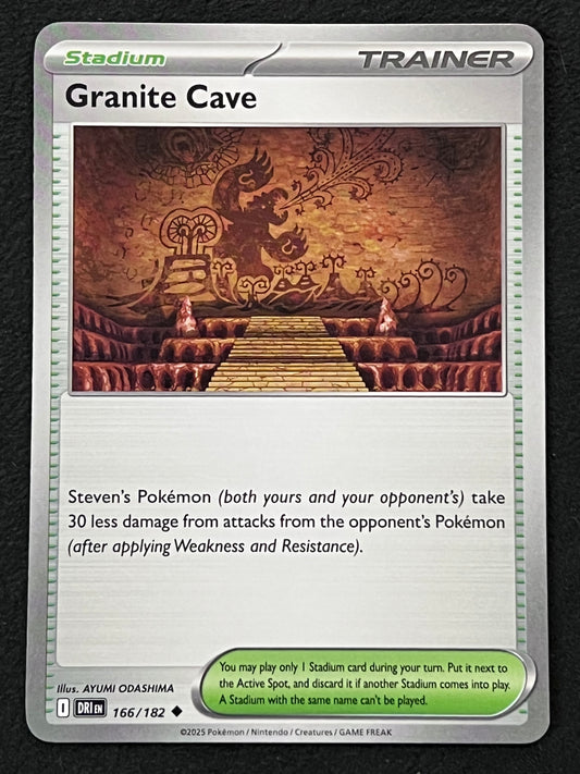 166/182 Granite Cave - Pokémon Destined Rivals Uncommon