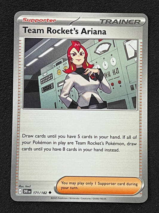 171/182 Team Rocket’s Ariana - Pokémon Destined Rivals Uncommon