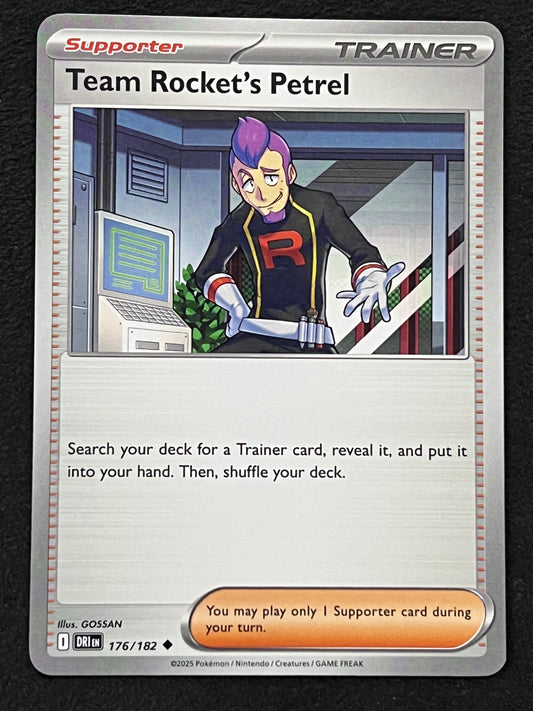 176/182 Team Rocket’s Petrel - Pokémon Destined Rivals Uncommon