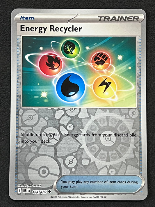 164/182 Energy Recycler - Pokémon Destined Rivals Uncommon Reverse