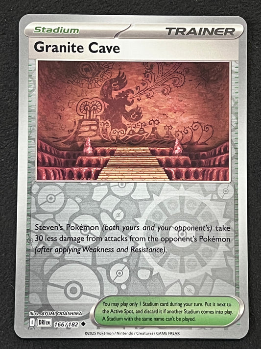 166/182 Granite Cave - Pokémon Destined Rivals Uncommon Reverse