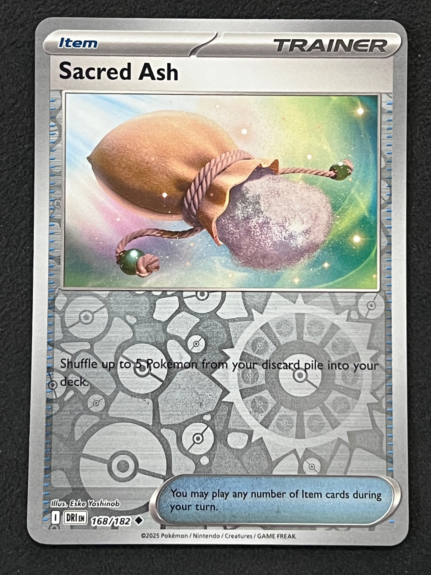 168/182 Sacred Ash - Pokémon Destined Rivals Uncommon Reverse