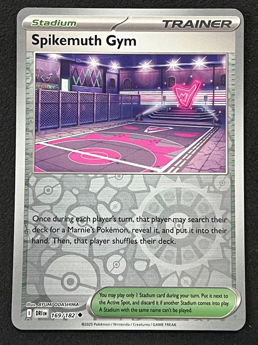 169/182 Spikemuth Gym - Pokémon Destined Rivals Uncommon Reverse