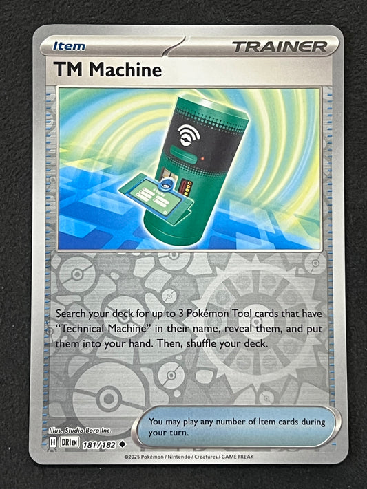 181/182 TM Machine - Pokémon Destined Rivals Uncommon Reverse