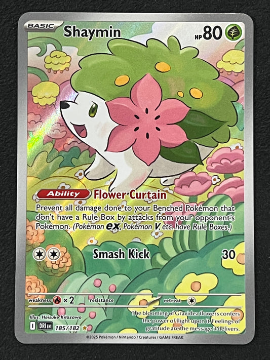 185/182 Shaymin - Pokémon Destined Rivals Illustration Rare