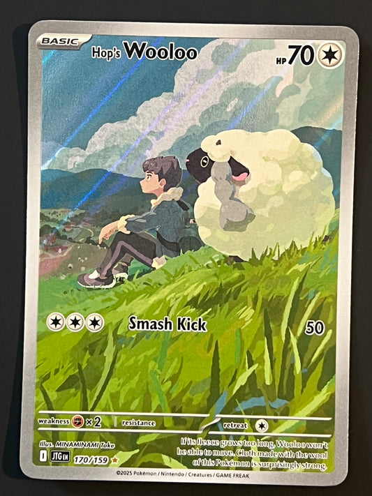 170/159 Hop’s Wooloo - Pokémon Journey Together Illustration Rare