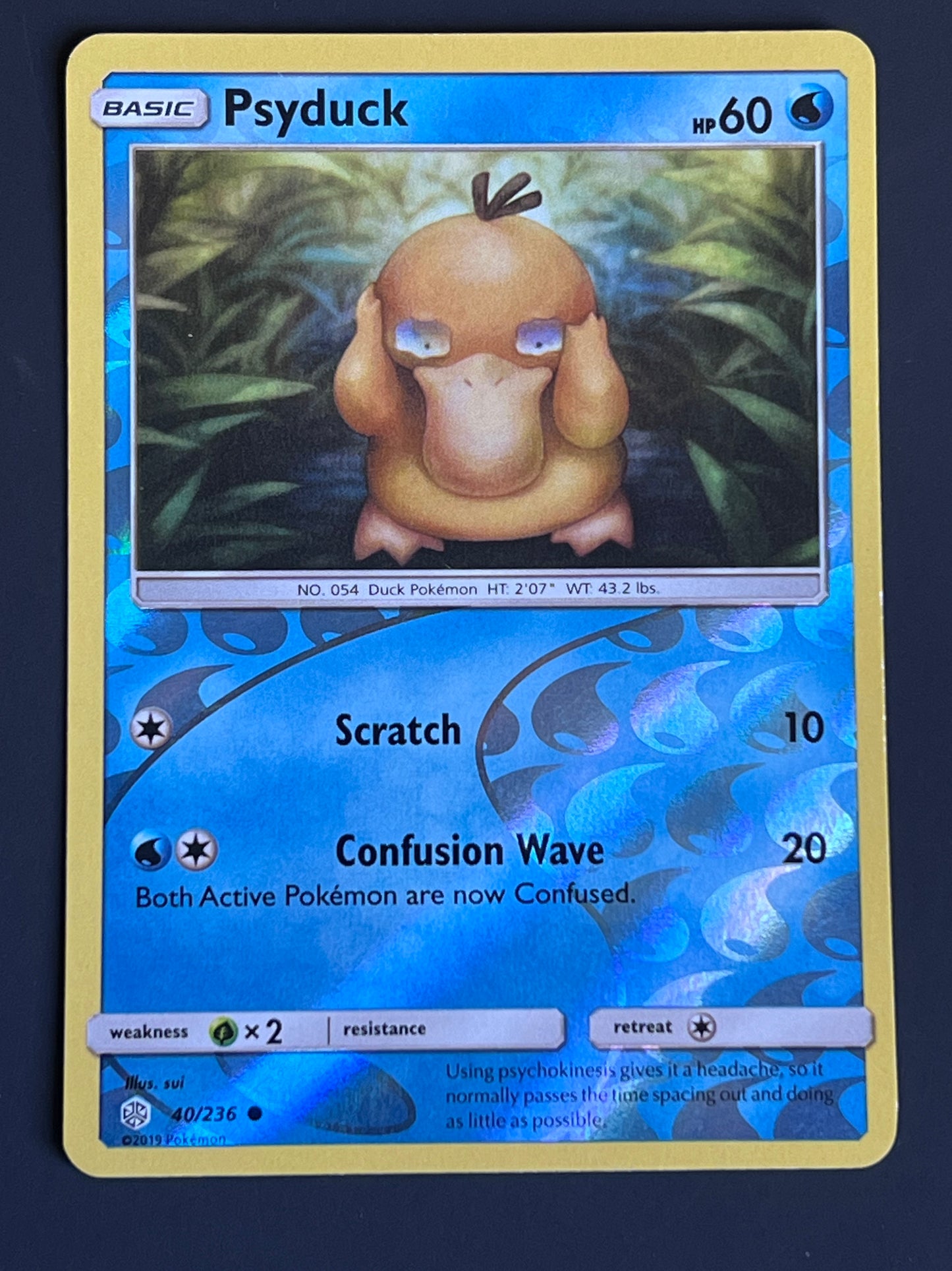 040/236 Psyduck - Pokémon Cosmic Eclipse Common Reverse