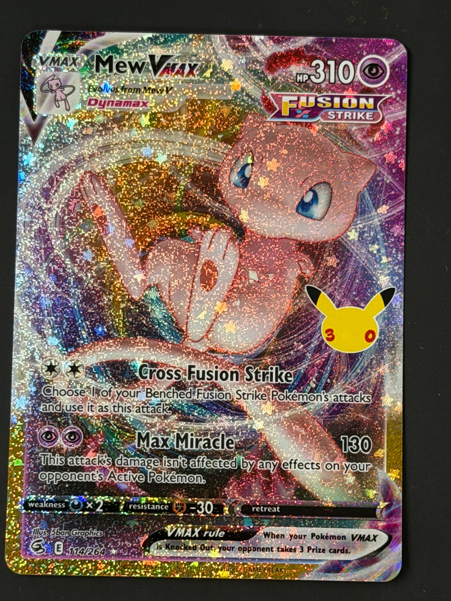 CC114 Mew VMax - Pokémon 30th Celebration Classic Collection