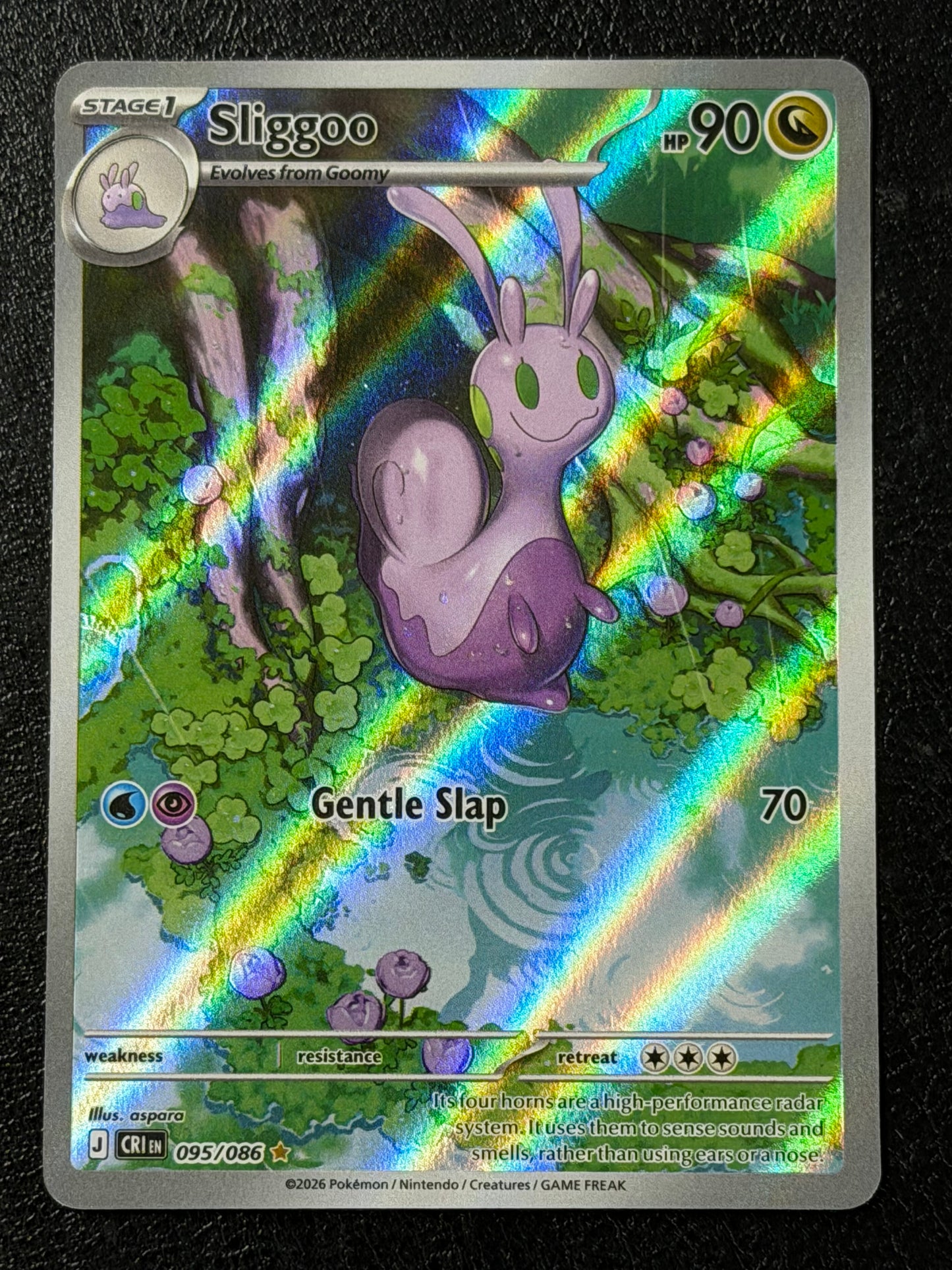 095/086 Sliggoo - Pokémon Chaos Rising Illustration Rare