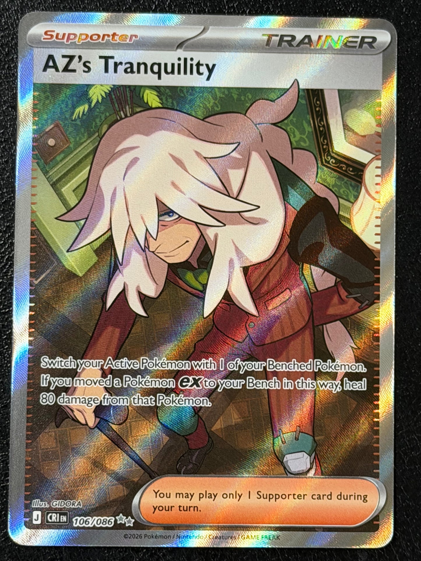 106/086 AZ’s Tranquility - Pokémon Chaos Rising Ultra Rare