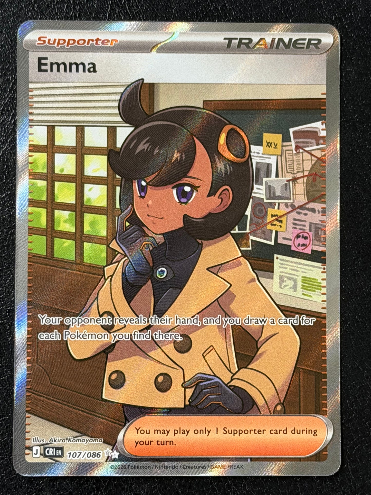 107/086 Emma - Pokémon Chaos Rising Ultra Rare