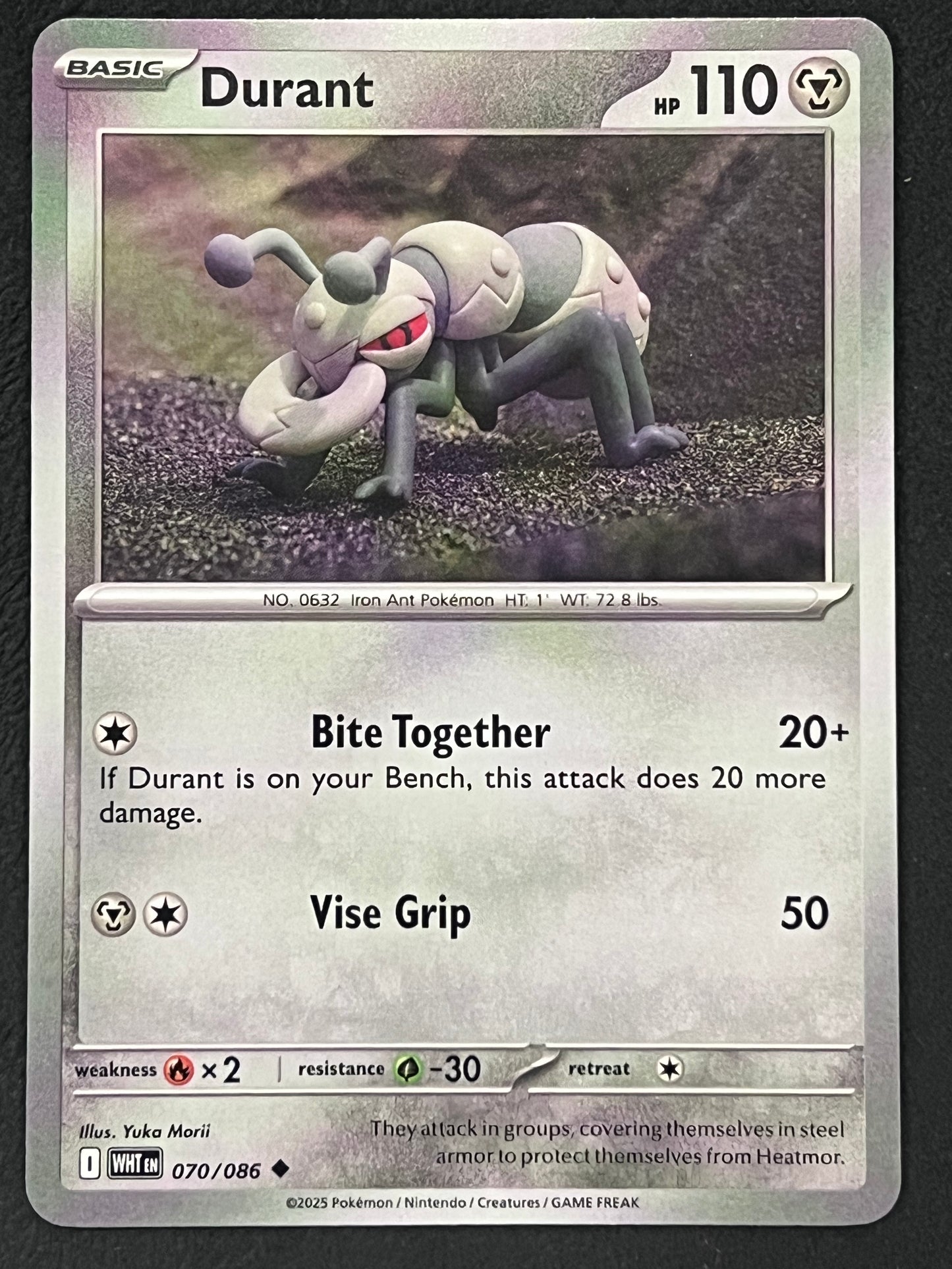 070/086 Durant - Pokémon White Flare Uncommon