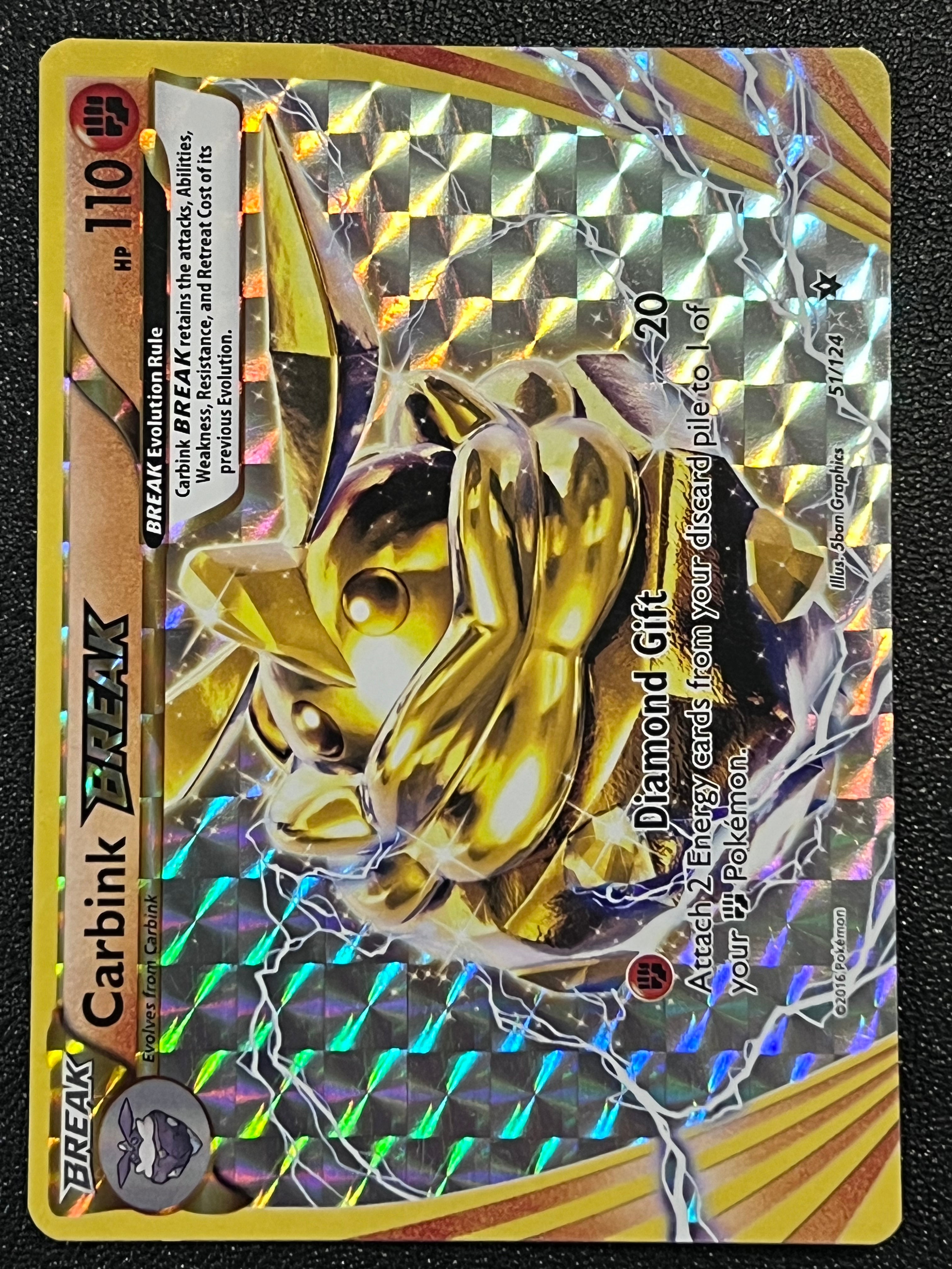 carbink break pokemon card price 051/124 Carbink Break