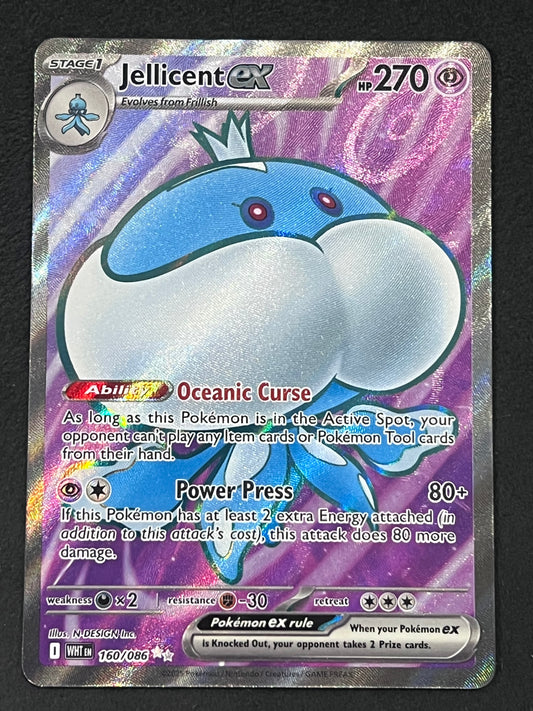160/086 Jellicent Ex - Pokémon White Flare Ultra Rare