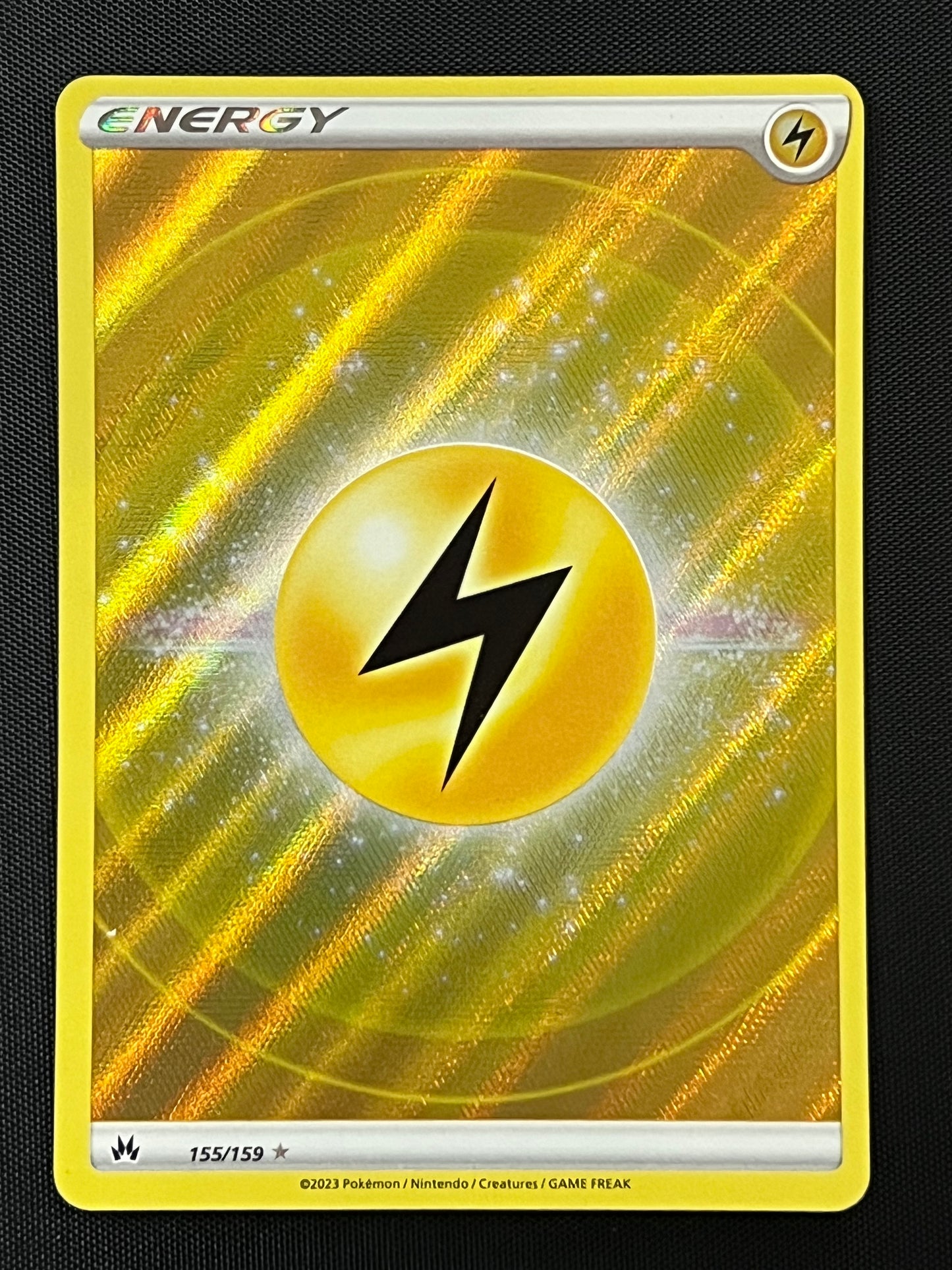 155/159 Lightning Energy - Pokémon Crown Zenith Ultra Rare