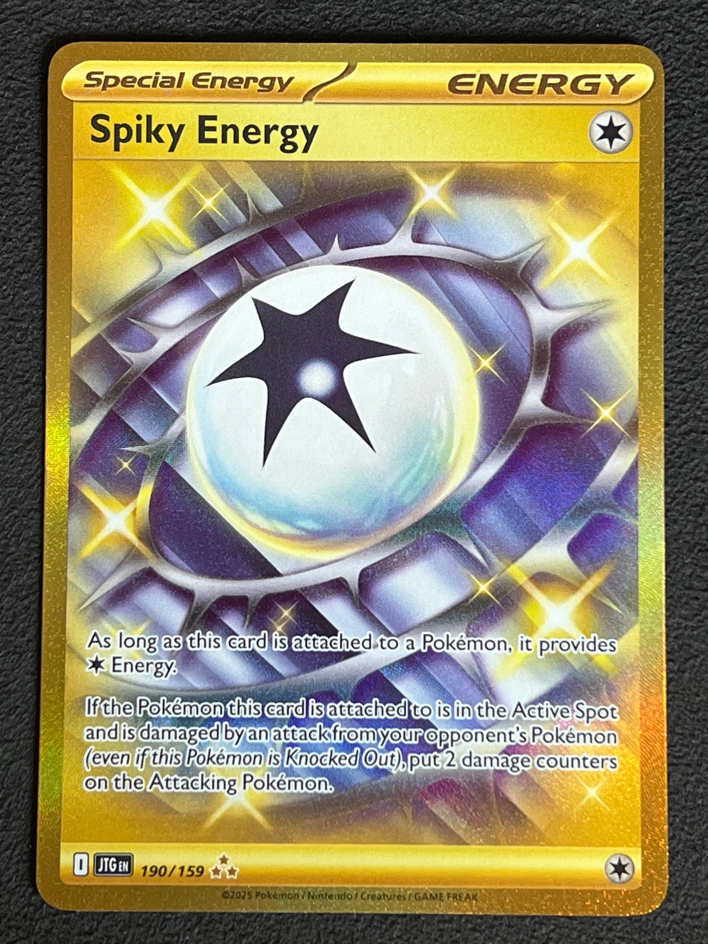 190/159 Spiky Energy - Pokémon Journey Together Hyper Rare