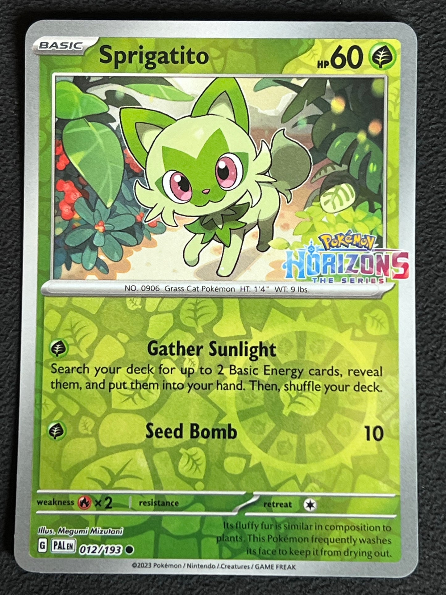 012/193 Sprigatito (STAMPED) - Pokémon Paldea Evolved GameStop Promo