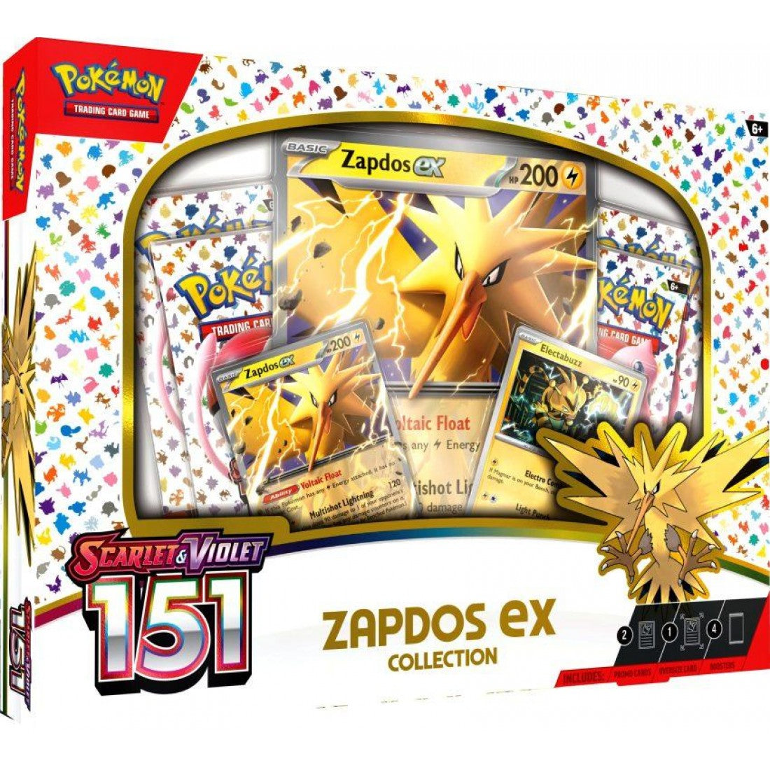 Pokémon TCG: SV03.5 - 151 Zapdos Ex Collection
