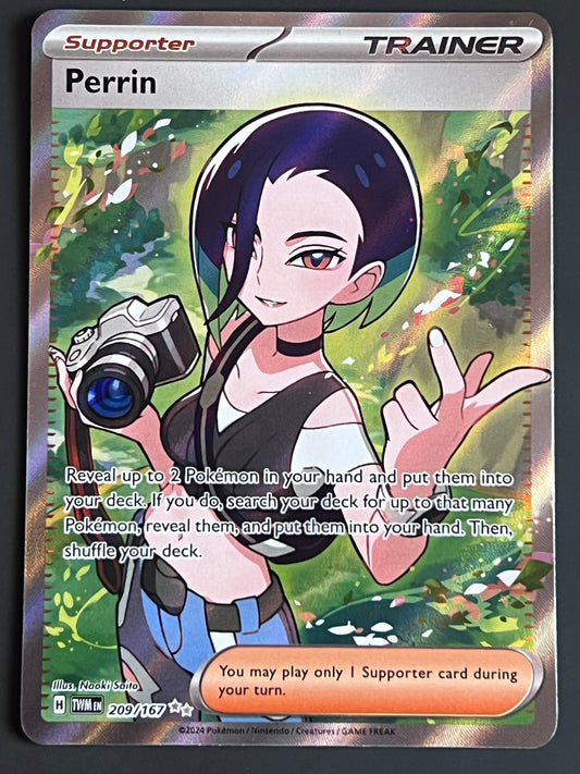 209/167 Perrin - Pokémon Twilight Masquerade Ultra Rare