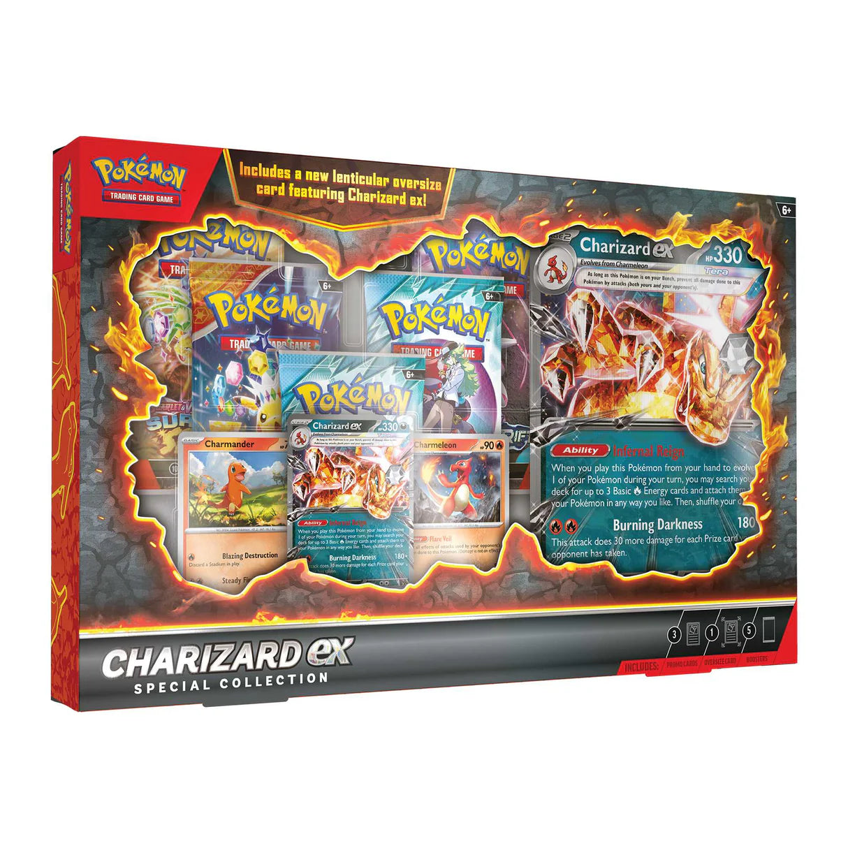 Pokémon TCG: SV09 - Charizard Ex Special Collection Box