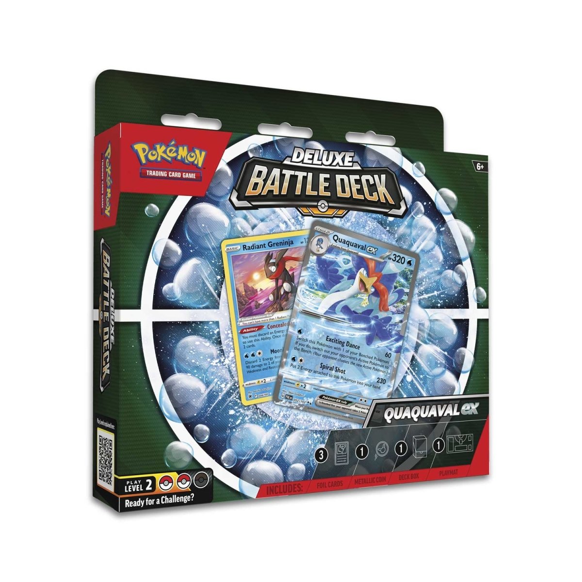 Pokémon TCG: Battle Deck - Quaquaval Ex Deluxe Battle