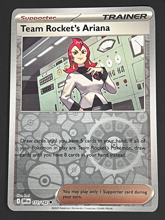171/182 Team Rocket’s Ariana - Pokémon Destined Rivals Uncommon Reverse