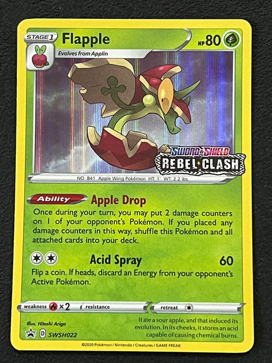 SWSH022 Flapple - Stamped Black Star Promo