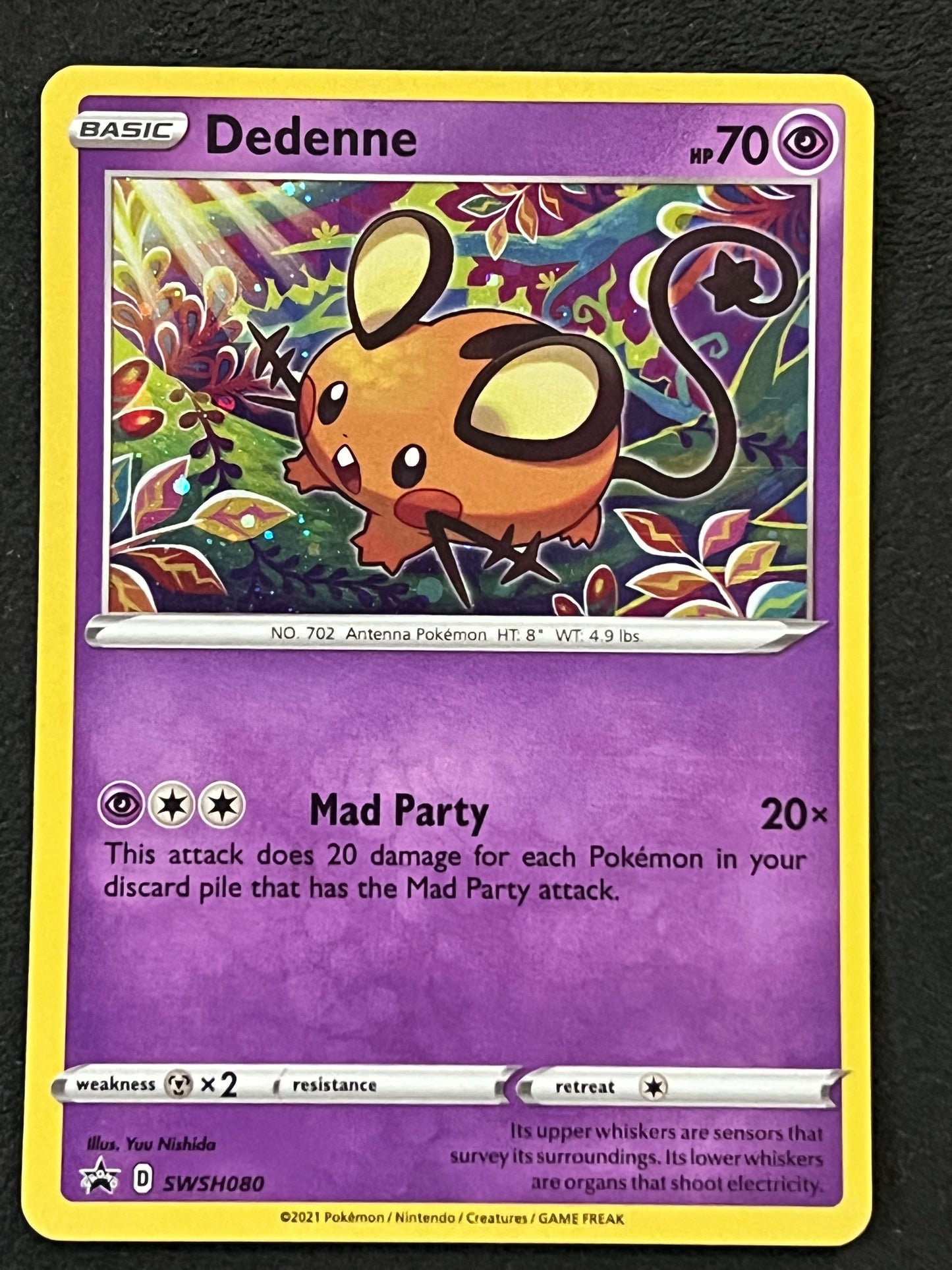 SWSH080 Dedenne - Black Star Promo
