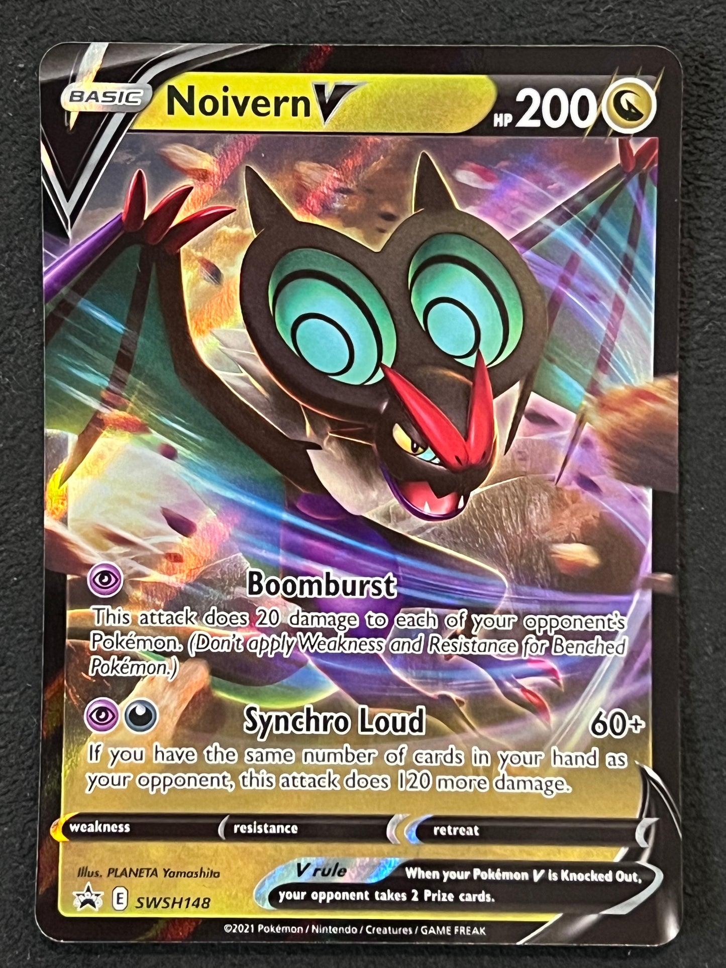 SWSH148 Noivern V - Black Star Promo