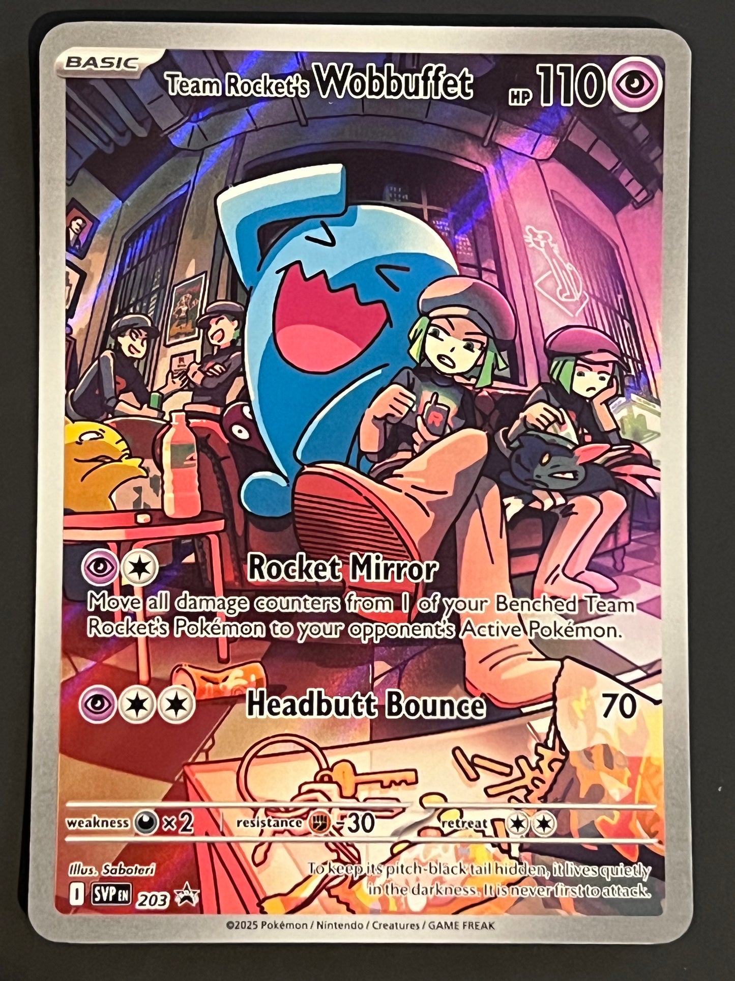 SVP203 Team Rocket’s Wobbuffet - Black Star Promo